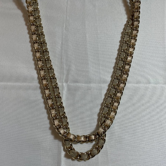 Rebecca Minkoff Ostrich Swing Bag Metallic Champagne Leather - Picture 14 of 15